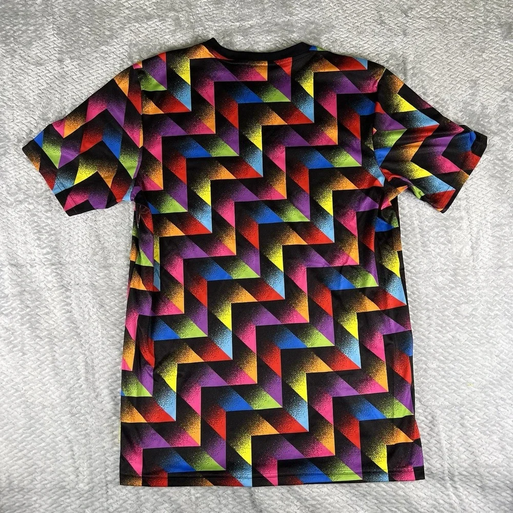 Adidas Charlotte FC Pride Pre Match Jersey Mens Large MLS Soccer Rainbow Top